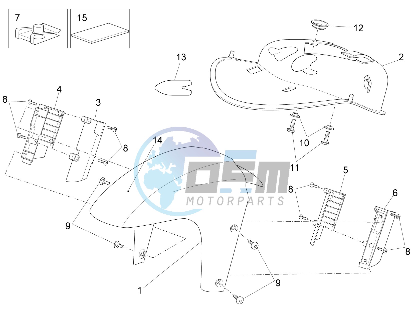 Front body - Front mudguard