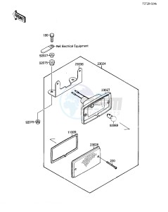 KLF 110 A [MOJAVE 110] (A1-A2) [MOJAVE 110] drawing TAILLIGHT-- S- -