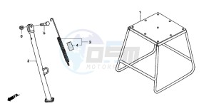 CRF450X drawing STAND