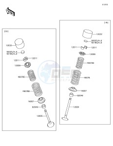 JET SKI ULTRA LX JT1500KJF EU drawing Valve(s)