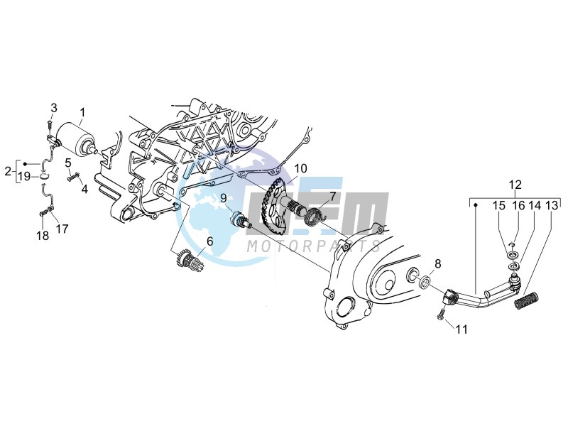 Starter - Electric starter