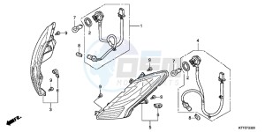 SH125C drawing WINKER