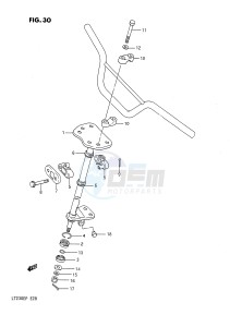 LT230E (E28) drawing STEERING SHAFT