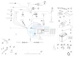 V7 II Special ABS 750 USA-CND drawing Electrical system II