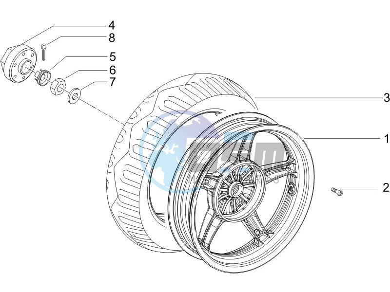 Rear Wheel