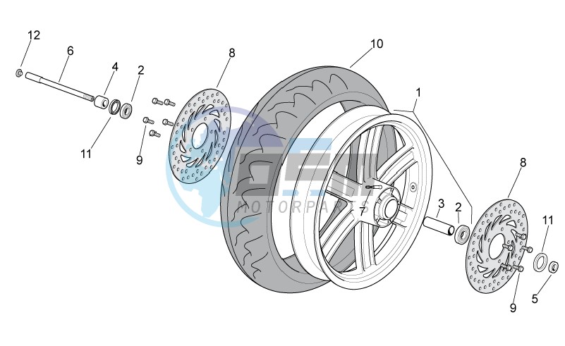 Front wheel