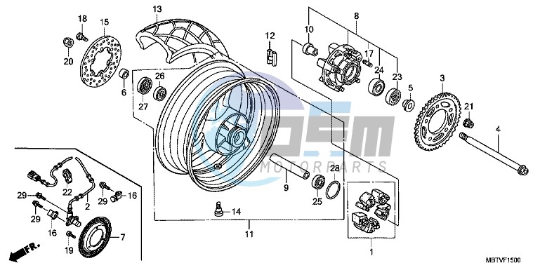 REAR WHEEL