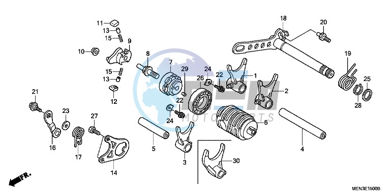 GEAR SHIFT DRUM