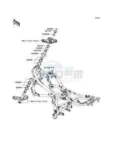 ER-6f EX650A7F GB XX (EU ME A(FRICA) drawing Frame