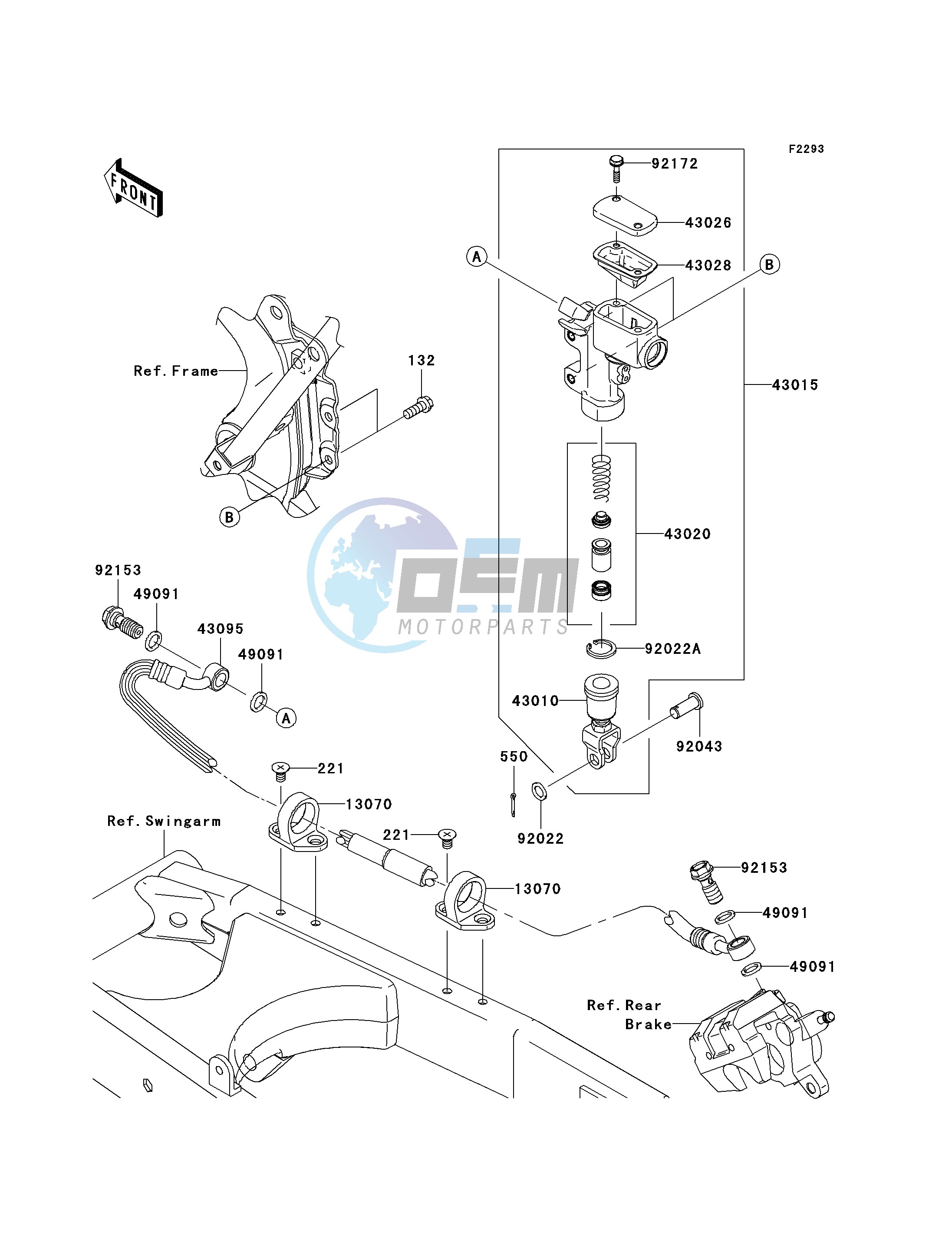 REAR MASTER CYLINDER