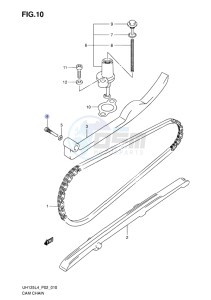 UH125 BURGMAN EU drawing CAM CHAIN