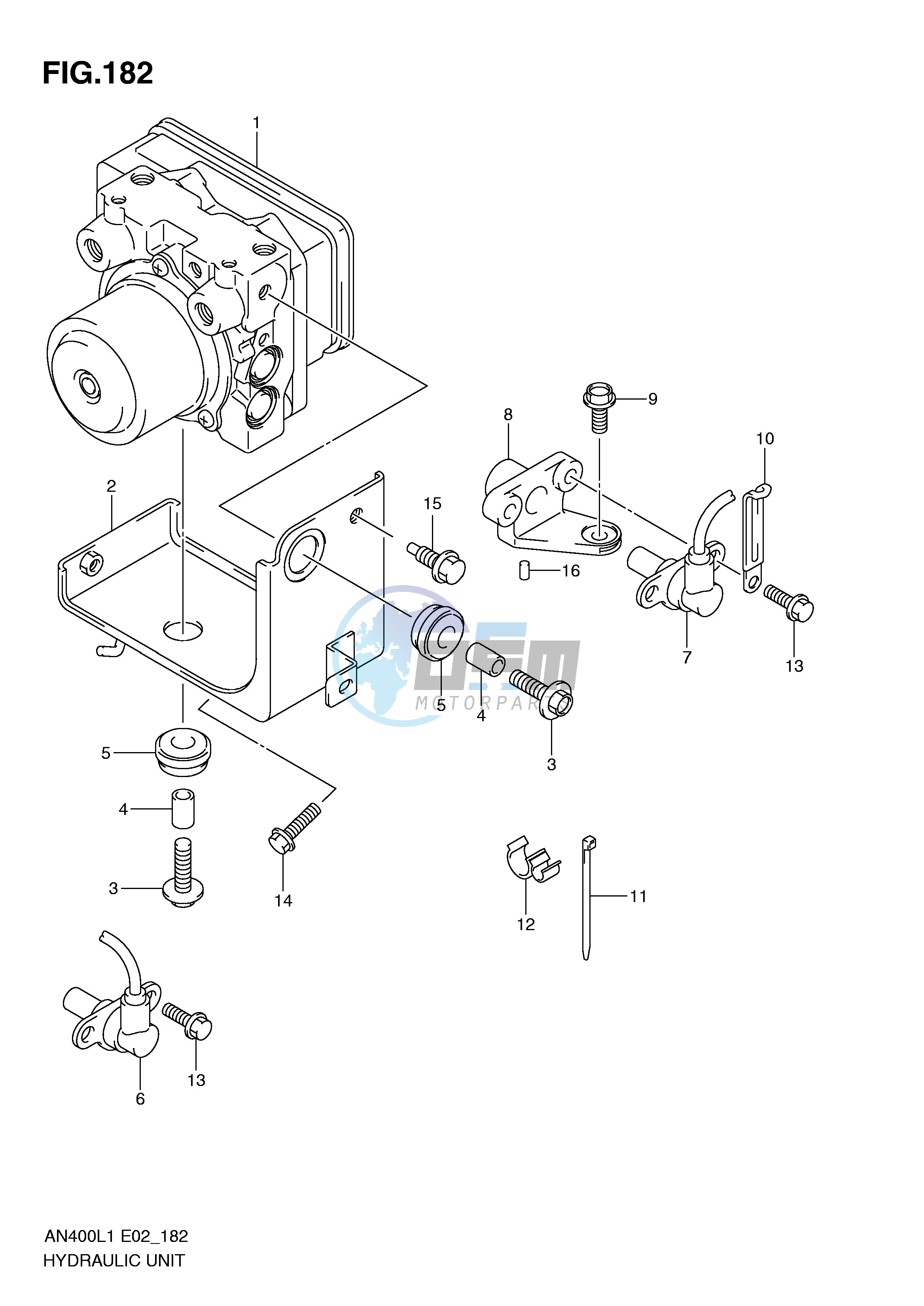 HYDRAULIC UNIT (AN400ZAL1 E2)