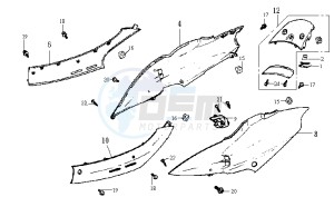 JET 50 BC ENGINE drawing COWLING