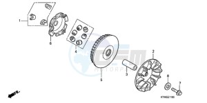 SH300AR9 F / ABS CMF SPC drawing DRIVE FACE