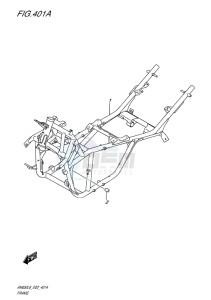 AN650 BURGMAN EU drawing FRAME