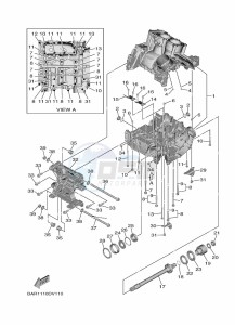 YXE850EN YXE85WPHM (BAND) drawing CRANKCASE