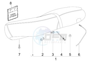 S 150 4T USA drawing Saddle - Tool roll