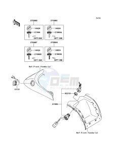 KVF750_4X4_EPS KVF750HCS EU drawing Ignition Switch