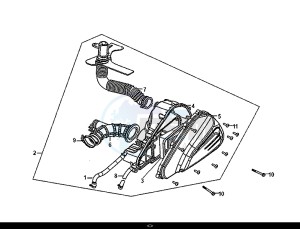 JET 14 (25 KM/H) (XC05W1-NL) (E4) (L8-M0) drawing AIR CLEANER