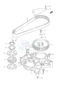 DF 9.9 drawing Timing Belt