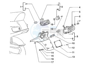 SKIPPER 125-150 drawing Taillight