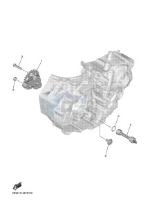 YZ450F (BR92) drawing OIL PUMP