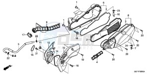 NSC50MPDE NSC50MPDE UK - (E) drawing AIR CLEANER