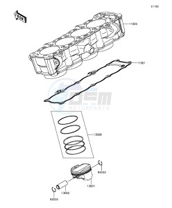 Z1000SX ZX1000LGF FR GB XX (EU ME A(FRICA) drawing Cylinder/Piston(s)