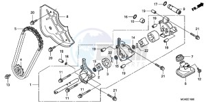 GL1800D GoldWing - GL1800-D UK - (E) drawing OIL PUMP