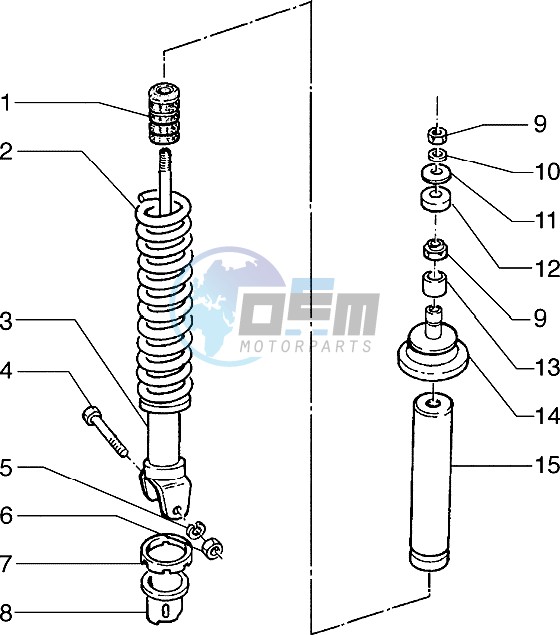 Rear Shock absorber