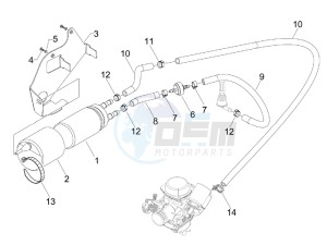 S 125 4T (Euro 3) UK drawing Supply system