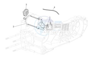 Atlantic 125-250 drawing Starter motor II