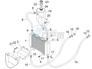 Zip 50 SP Euro 2 drawing Cooling system