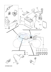 YZF-R125 R125 (5D78 5D78 5D78 5D78) drawing ELECTRICAL 1