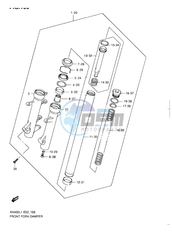 FRONT FORK DAMPER