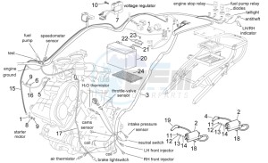 RSV 2 1000 drawing Central electrical system