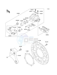 VN 2000 J [VULCAN 2000 CLASSIC LT] (8F-9F) J8F drawing REAR BRAKE