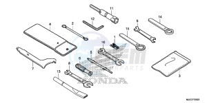 CB650FAH 2ED - (2ED) drawing TOOL