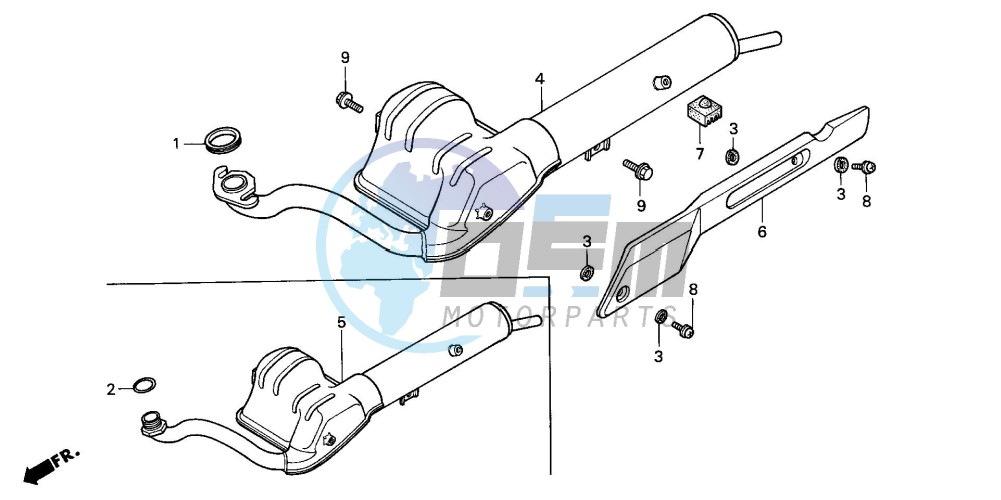 EXHAUST MUFFLER