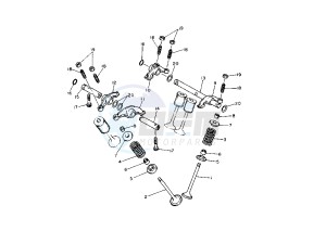 XT Z TENERE 660 drawing VALVE