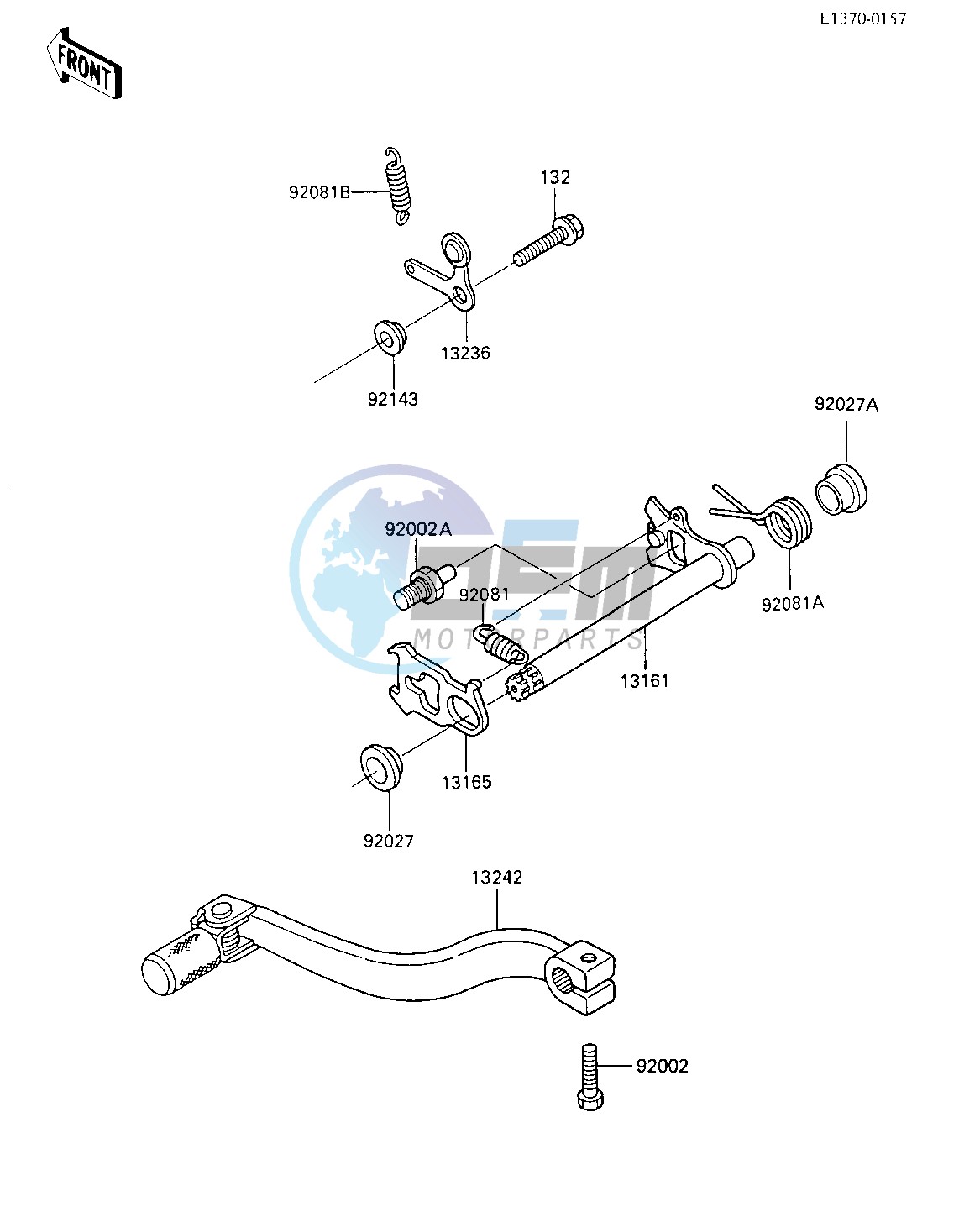 GEAR CHANGE MECHANISM