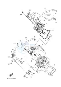 YFM700FWB KODIAK 700 (B165) drawing CYLINDER HEAD