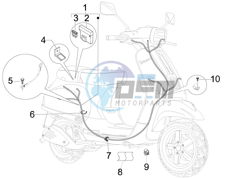 Main cable harness