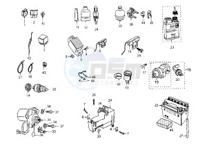 TREKKER - 50 cc drawing ELECTRICAL DEVICES