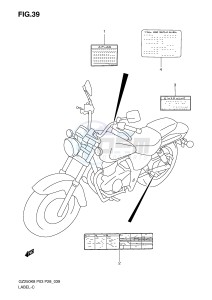 GZ250 (P3) drawing LABEL