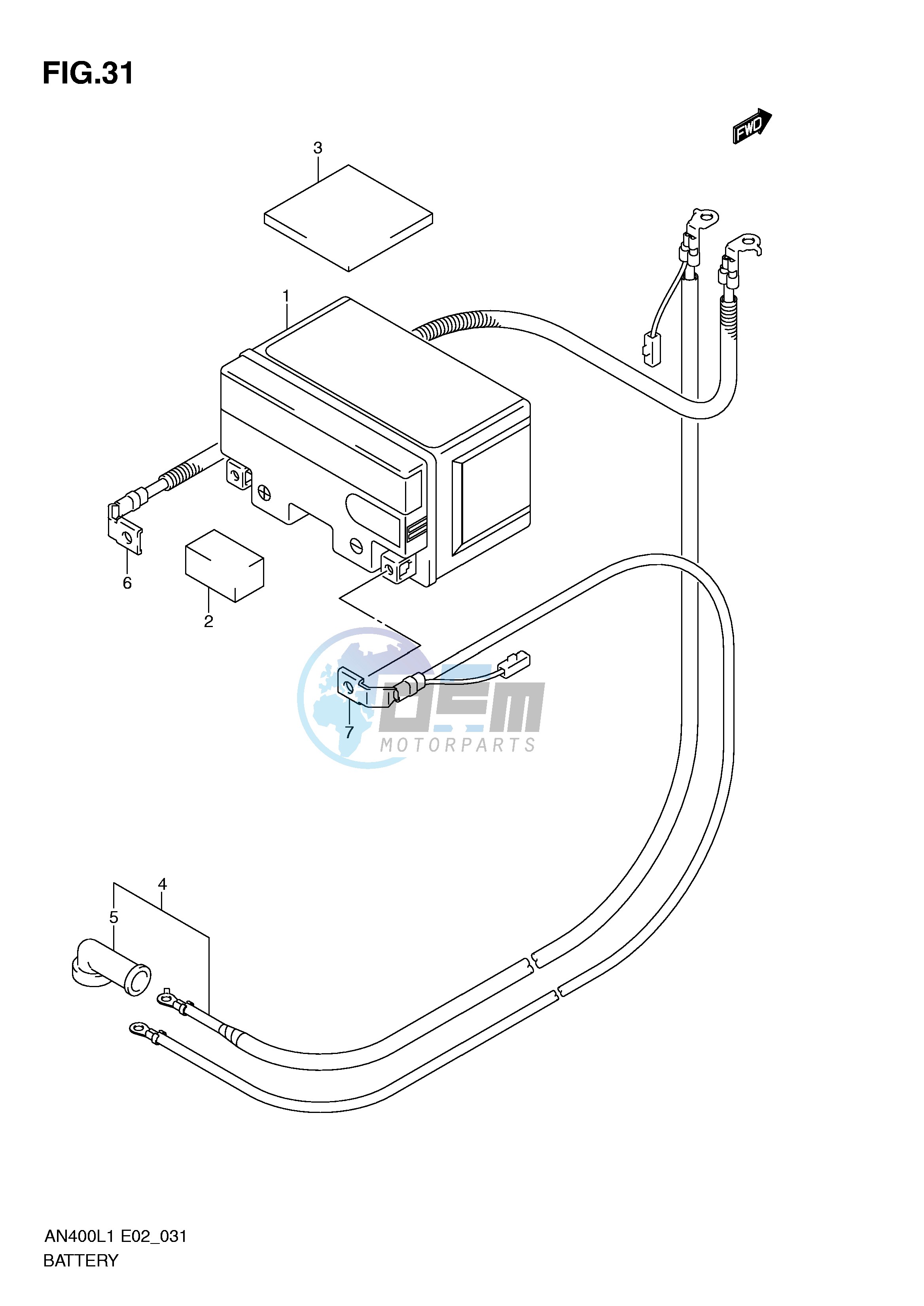 BATTERY (AN400L1 E2)