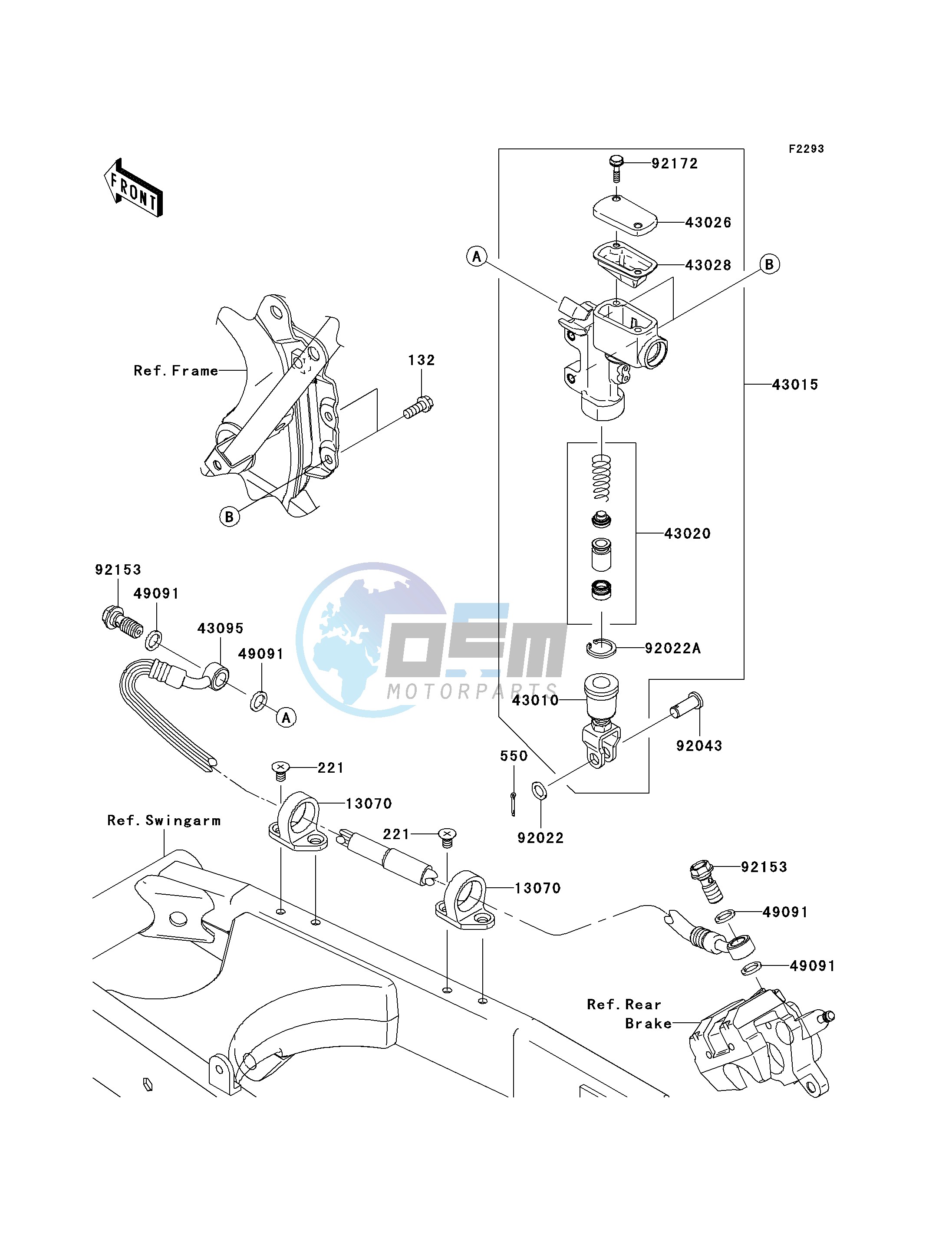 REAR MASTER CYLINDER