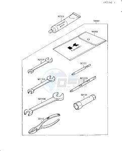 JS 300 A [300 SX] (A1-A5) [300 SX] drawing OWNERS TOOLS