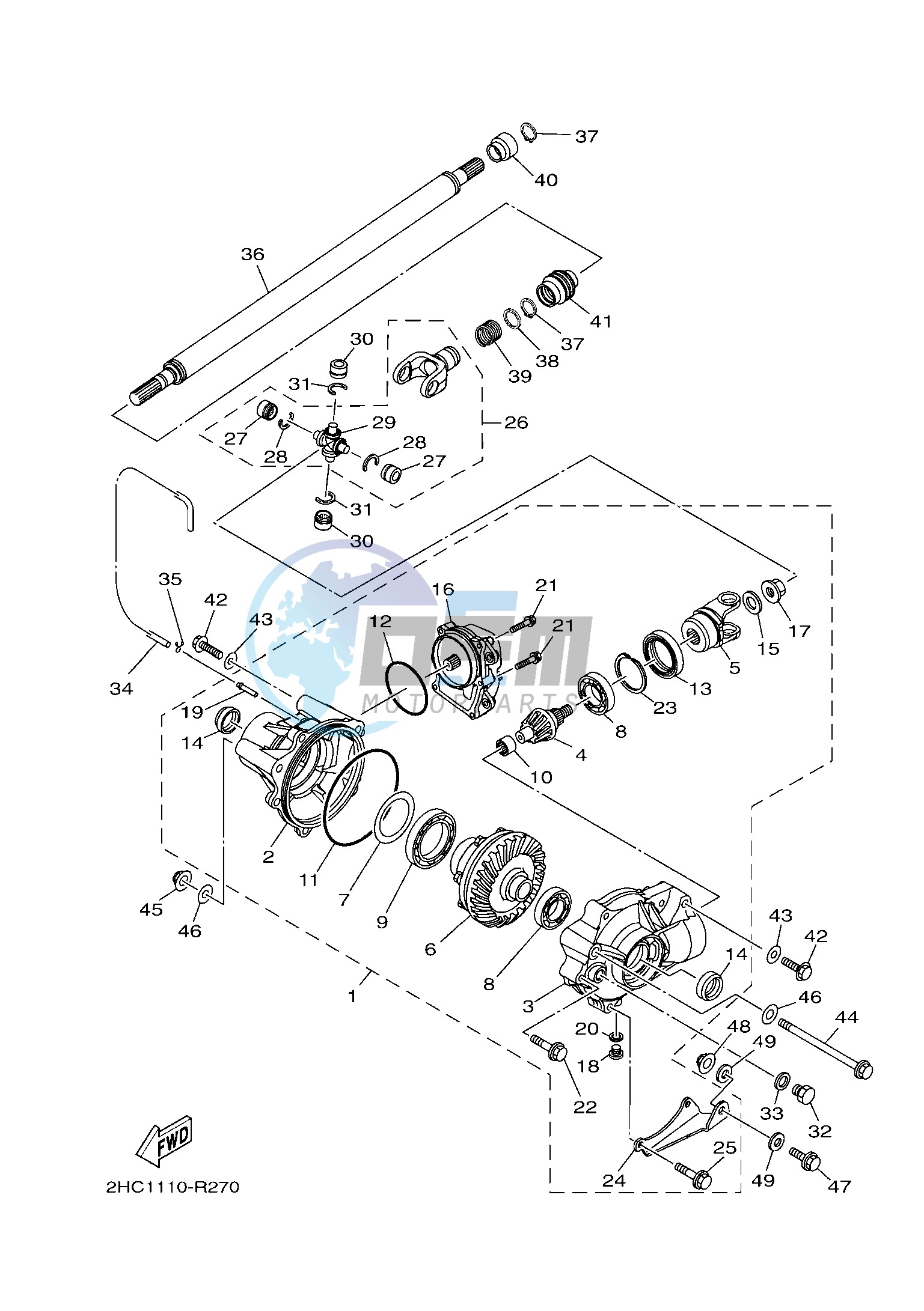 FRONT DIFFERENTIAL