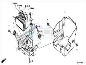 CBR500RAH CBR500R ED drawing ABS MODULATOR